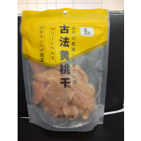 极物坊古法黄桃干500g