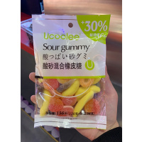 优可丽酸砂混合橡皮糖 156g