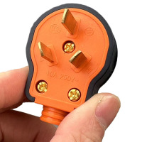 长缆 三角插头 1个