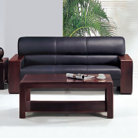 暖图家具 三人位办公室沙发现代简约公司接待沙发商务会客洽谈办公沙发NT-093SF型