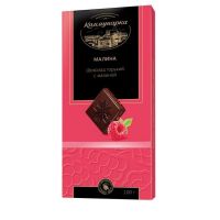 康美纳卡树莓黑巧克力100g