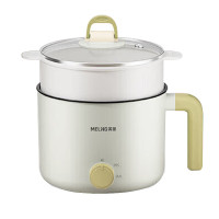 美菱 电煮锅 MT-DY12309Z 1.2L 多功能学生宿舍小锅泡面锅电火锅煎涮一体锅