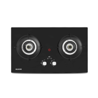 美菱 燃气灶 JZY-MZ-550C(SJF) 5.0KW智能定时 双眼台嵌两用 钢化玻璃点火灶具