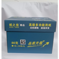 纸之佳彩色复印纸 80g A5