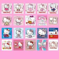(一份20张送工具)可移除自粘卡通开关贴防水插座贴纸可爱贴纸 凯蒂20张