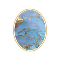 防水防滑马桶贴地面U型贴纸马桶盖装饰贴卫生间门口浴室防滑贴纸 马桶贴003 盖贴一件