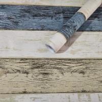 墙纸自粘宿舍大学生寝室壁纸防水防潮衣柜子书桌面翻新贴纸ins风 地中海 45厘米宽X3米价