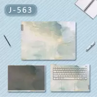 电脑贴纸联想小新air15are2021保护膜威6外壳膜yoga14s笔记本贴膜 J-563 单A面 (上盖面)