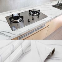 厨房灶台防火防油加厚贴纸防水卫生间墙壁围翻新墙裙装饰自粘墙纸 亮光雅士白[0.28mm] 60厘米宽*5米连发