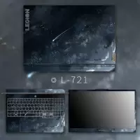 联想Y7000P笔记本电脑贴纸2021拯救者R7000保护膜Y7000外壳贴膜. L-721(送专用键盘膜+高清屏保膜