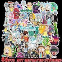 85张美国卡通瑞克和莫蒂Rick and Morty亚马逊防水可移贴纸 85张美国卡通瑞克和莫蒂Rick and M