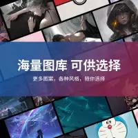 神舟笔记本电脑贴纸战神Z8/Z7/TX6/k670/G7/G8飞天14寸贴纸全套 图库中心 A面