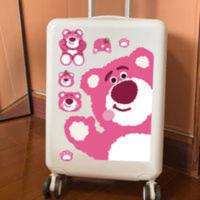 卡通可爱草莓熊行李箱贴纸大号防水旅行箱拉杆箱墙壁冰箱装饰贴画 卡通可爱草莓熊行李箱贴纸大号防水旅行箱拉杆箱墙壁冰箱装饰贴