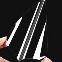 家具贴膜餐桌大理石厨房灶台面耐高温桌面保护膜茶几透明防水贴纸 纳米高清钢化膜(加厚款) 0.6*1.2米