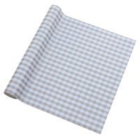 抽屉垫纸厨房防水防潮垫家用衣柜鞋柜防尘铺纸橱柜垫防霉防油贴纸 小咖格 300*45cm[加厚款]