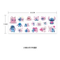 63张史迪奇可爱卡通个性潮流行李箱贴纸笔记本电脑手机头盔防水贴