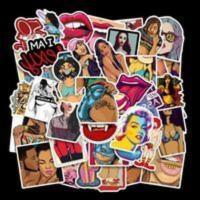 50张卡通性感美女个性可移贴画拉杆箱笔记本滑板吉他涂鸦贴纸 50张卡通性感美女个性可移贴画拉杆箱笔记本滑板吉他涂鸦贴纸