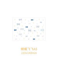 离型纸本a4a5和纸胶带收纳手账贴纸素材图鉴本肉球双面离型纸本 A5 蝴蝶飞飞