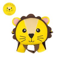 防走失包1-3岁2宝宝包包儿童旅行背包幼儿书包男幼童双肩包防走丢 小狮子