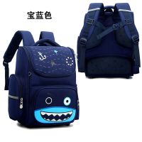 儿童小学生一二三年级减负男女童书包 6至11岁防超轻双肩护肩背包 6501#宝蓝