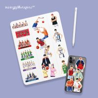 82张灌篮高手动漫个性卡通行李箱贴纸笔记本手机头盔平板防水贴