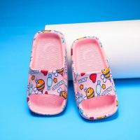 儿童拖鞋夏男孩女童2岁7岁宝宝不分左右脚外穿小孩凉拖鞋eva轻便 粉红色 内长14cm