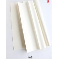 剪纸宣纸彩色大红黑藏青深蓝咖啡白色书法书画纸刻纸装裱幼儿手工 白色 方块11*11CM(100张)