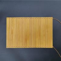 竹简道具定制雕刻儿童节日表演拍摄道具古装汉服国学三字经弟子规 15.8*24cm 空白竹简