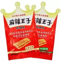 麻辣王子湖南地道辣条大辣棒麻辣网红怀旧超爆辣小吃零食整箱批发 麻辣王子73g很麻很辣*1袋