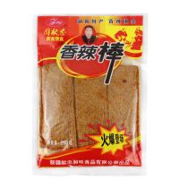 新疆特产周献忠香辣棒咸味辣条小时候老式大辣片童年零食268g 268克*3袋