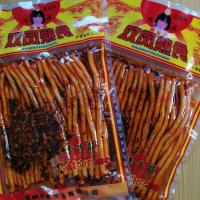 贵州特产双龙双凤熟食素牛筋大包麻辣零食面筋辣条童年味道 双龍辣条1袋_