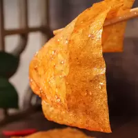 珍正佳网红老式大辣片平江特产麻辣辣豆片小时候零食礼包辣条批发 香辣125g*2包