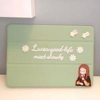 可爱小王子布贴套装 ipad壳平板保护套装饰贴纸diy自粘刺绣贴布 奶茶丽莎01—7枚布贴 不含壳 ,售价不含保护壳