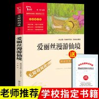 爱丽丝漫游仙境奇境记正版书 三年级必读经典书目无障碍阅读名著A [老师推荐]爱丽丝漫游仙境