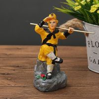 孙悟空手办齐天大圣西游记汽车装饰摆件树脂工艺家居玄关装饰厂家 孙悟空