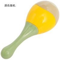 新品0-1岁手抓握可乐器宝宝训练婴儿摇铃玩具啃咬新生儿小沙锤打 摇铃