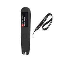 有道词典笔保护套网易扫描笔翻译笔点读笔硅胶笔套2.0二代.. 二代黑色胶套送挂绳