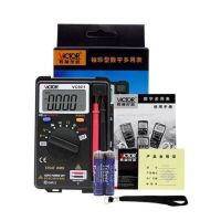 胜利仪器VC921卡片型数字万用表便携式袖珍自动量程万能表口袋型 Vc921 标配