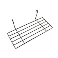 多功能黑白网片挂篮 铁线网篮 喷塑储物收纳网架网格置物篮托盘 黑色 小号网篮19*11*12