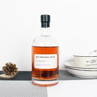 伏特加酒瓶空瓶玻璃高档500ml果酒瓶创意空瓶茶油瓶源头厂家 500ML(1斤,满6包)