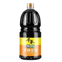 千禾生抽酱油1.8L/瓶特鲜酿造酱油非转基因脱脂大豆酱油炒菜蘸料 千禾1.8L特鲜生抽酱油1瓶
