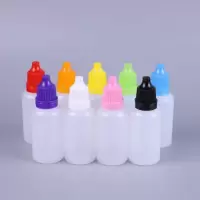 滴瓶 精油瓶塑料瓶水剂瓶分装瓶液体滴眼小药瓶眼药水瓶 多种规格 5ml 10个
