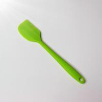 耐高温一体式硅胶刮刀烘焙奶油刮板抹刀蛋糕铲子月饼工具套装 混色随机 中号-刮刀