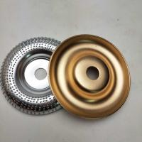 跨境木工打磨塑型刺盘磨刀角磨机抛光轮打磨茶盘塑型打磨盘抛光盘 直径100弧形一个