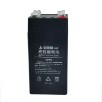 锐箭电子秤电池大红鹰富克斯华德专用蓄电瓶4V5AH大容量超长续航 黑色485克