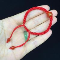 景区百家姓红玛瑙姓名姓氏刻字珠定制手链手绳有名字的手链珠子 1个珠子红绳(留言字)