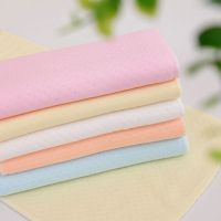 新生儿加厚保暖生态棉尿布纯棉布料超强吸水透气尿片婴儿用品大全 白色(20x40厘米)20片装