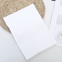 婴儿尿布纯棉可洗宝宝尿布新生儿尿布纯棉介子布纯棉秋衣秋裤布料 白色 长1米宽45厘米(双层圆筒整块布料)