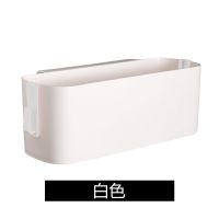 婴儿床收纳盒挂袋尿布台宝宝尿不湿整理床边置物多功能储物箱篮子 小号-白色