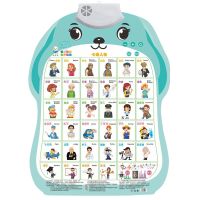 宝宝有声挂图拼音字母表幼儿童发声挂画看图识字早教认知墙贴玩具 人物